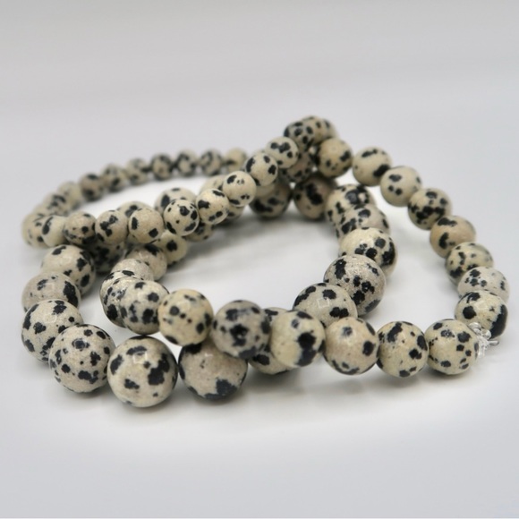 DALMATION JASPER BRACELET - Picture 8 of 8